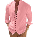 Camisa Masculina em Linho Retrô Garopaba