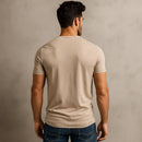 Camiseta Masculina Gola Henley Campeche