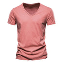 Camiseta Masculina Manga Curta Gola V Florianópolis