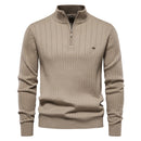 Suéter Masculino em Tricot Canelado Moscou